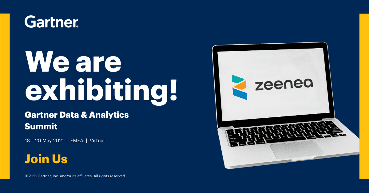 JOIN US AT GARTNER DATA & ANALYTICS SUMMIT 2021! Zeenea