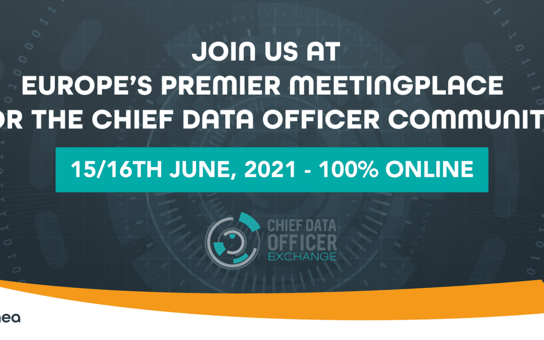 JOIN US AT CHIEF DATA OFFICER EXCHANGE 2021 !