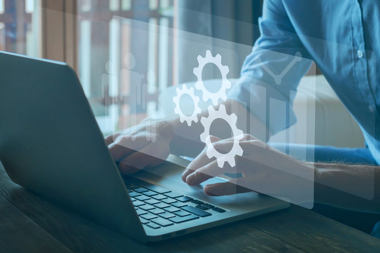 Automation and optimisation concept, business process workflow development a data catalog is not a governance solution