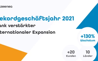 Zeenea erzielt 2021 ein Rekordgeschäftsjahr, dank verstärkter internationaler Expansion