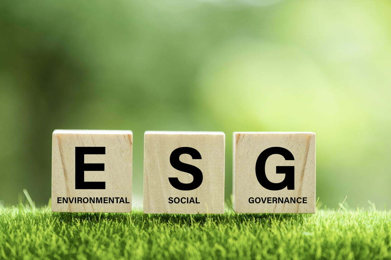 Words Esg On A Wood Block And Future Environmental Conservation And Sustainable Esg Modernization Development By Using The Technology Of Renewable Resources To Reduce Pollution And Carbon Emission. best-practices-for-your-ESG-data-strategy