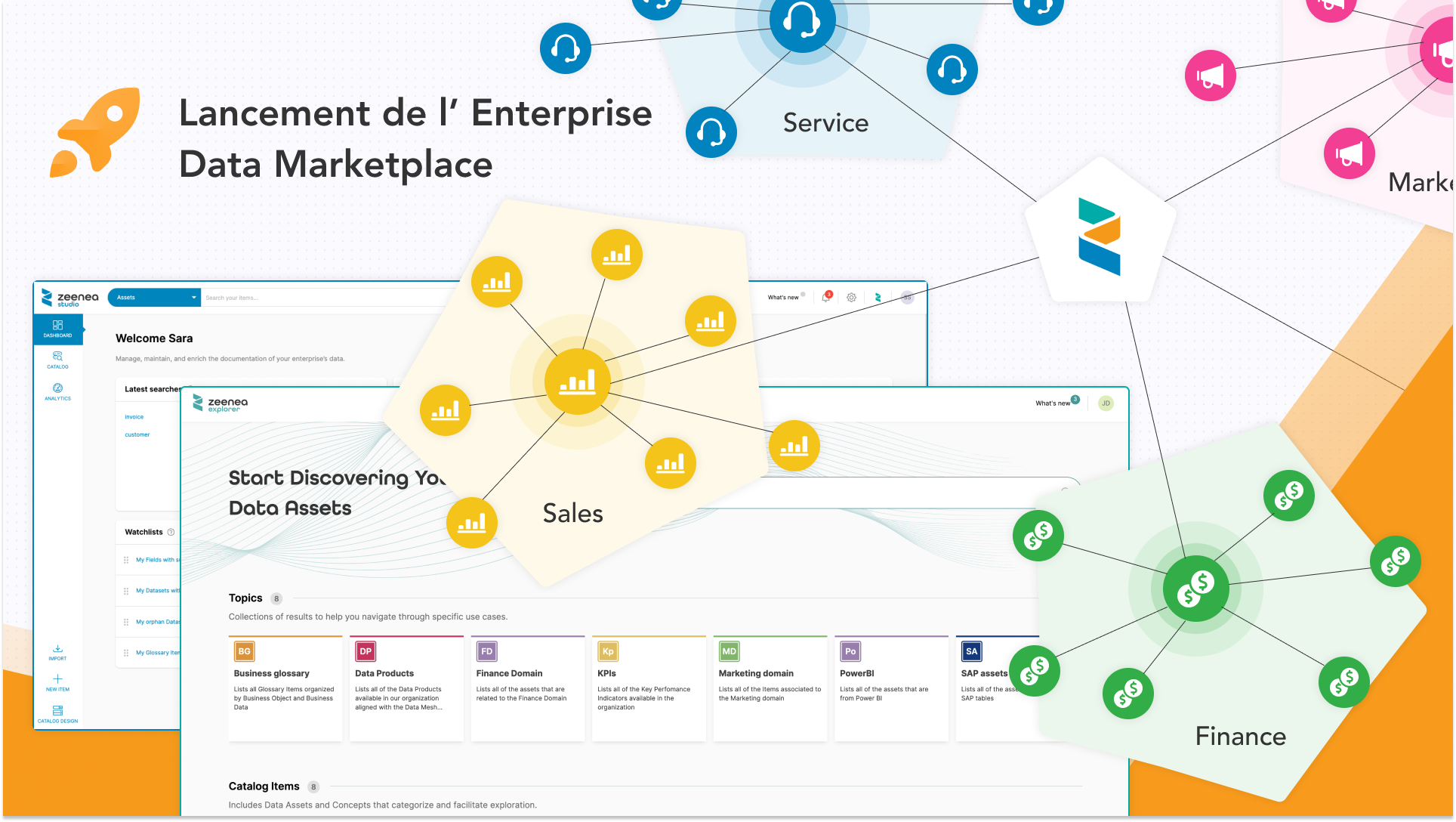 Lancement de l’Enterprise Data Marketplace Lancement de l'Enterprise Data Marketplace