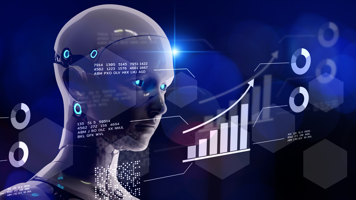 Ai Trading Ea Expert Advisors Machine Learning Analyze Business Data, 3d Illustration Robot Trading Graph Chart. Business Financial Investment Forex And Stock Exchange Digital Technology Ai Trading Ea Expert Advisors Machine Learning Analyze Business Data, 3d Illustration Robot Trading Graph Chart. Business Financial Investment Forex And Stock Exchange Digital Technology